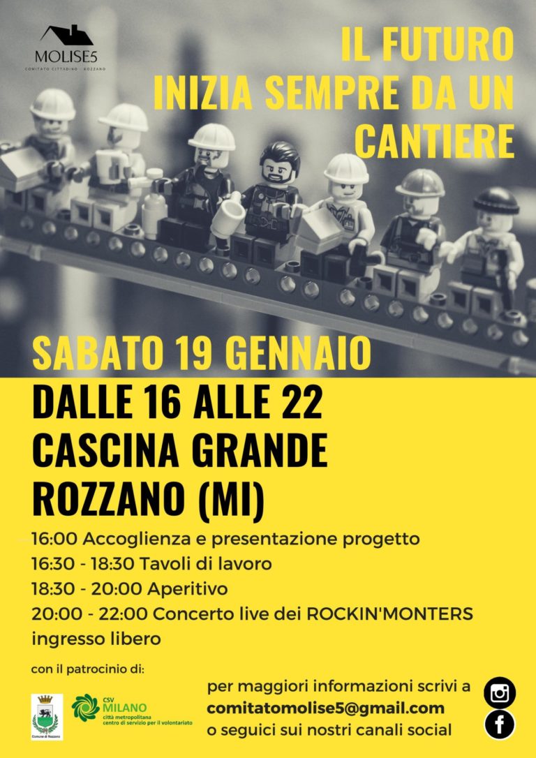 Il futuro inizia sempre da un cantiere
